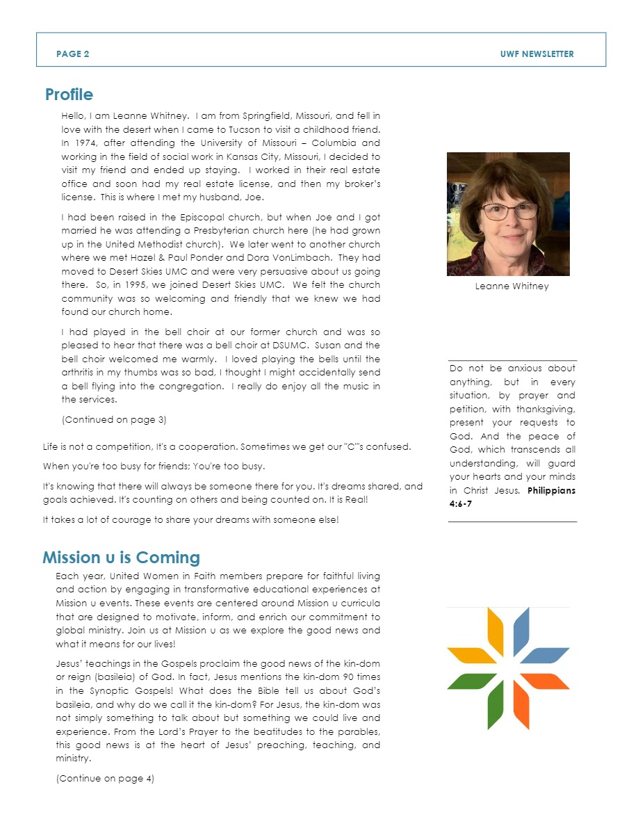 United Women In Faith Newsletter June 2023 Desert Skies United United women in faith newsletter june 2023 desert skies united